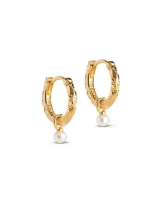 Belle Hoops - Guldfarvet